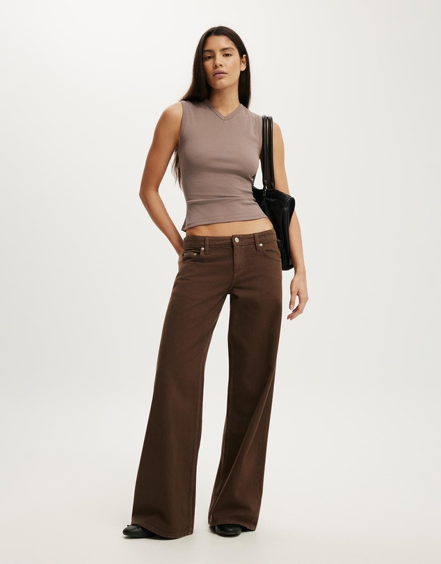 Cotton On - 90S V Neck Tank