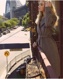 Belle & Bloom - Front Runner Belted Coat