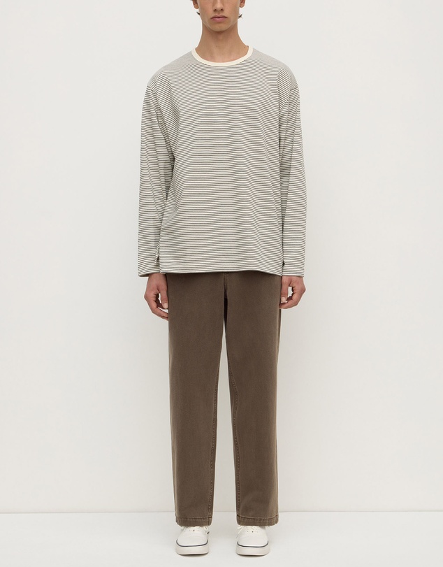 Assembly Label - Malone Stripe Long Sleeve Tee