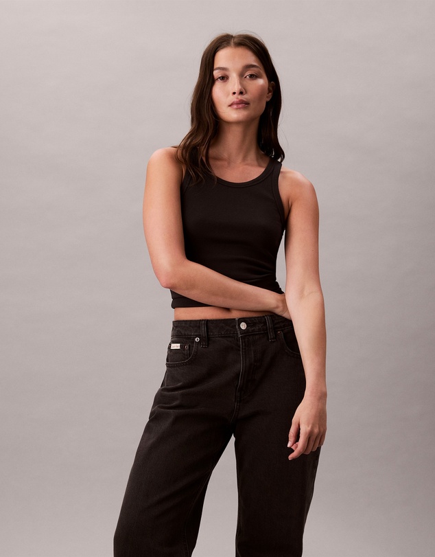 Calvin Klein Jeans - High Rise Straight Jeans