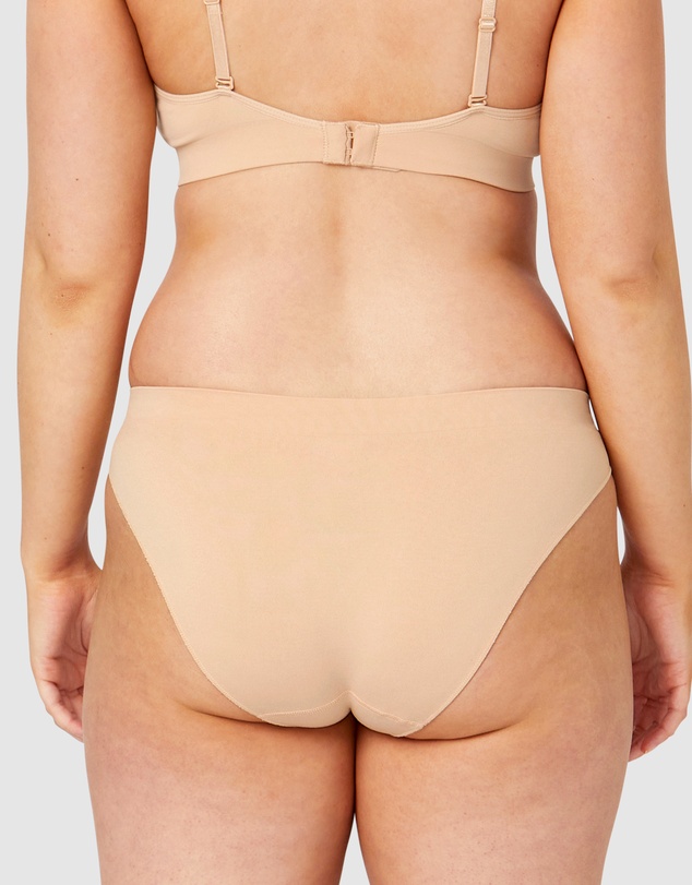 Ambra - 4 Pack Bare Essentials Recycled Nylon Bikini Brief