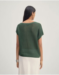 Oxford - Selma Off Shoulder Tank