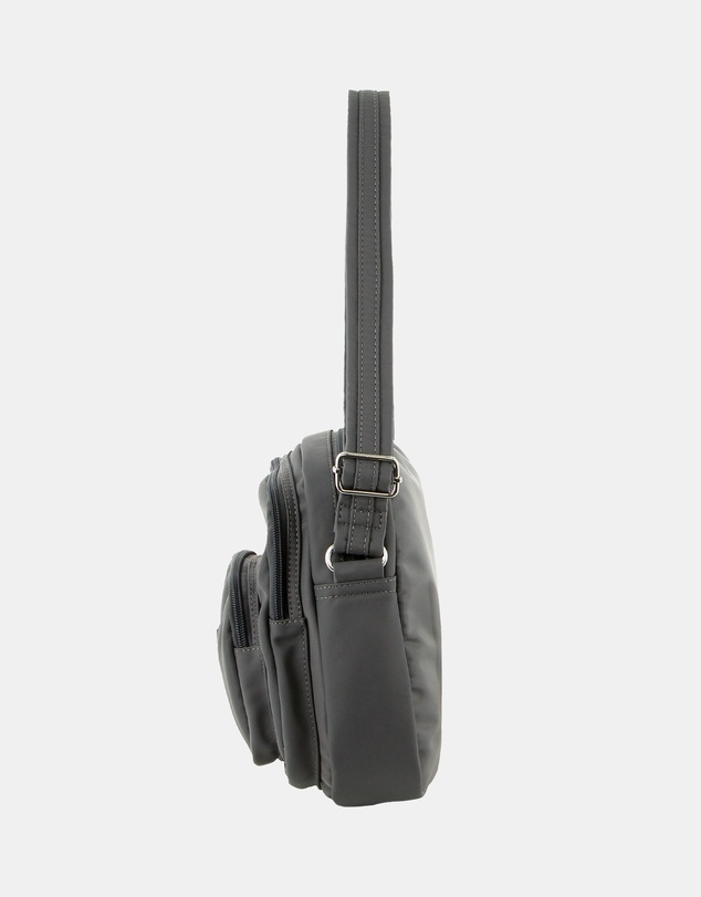 Pierre Cardin - Pierre Cardin Nylon Anti-Theft Cross Body Bag