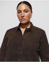 Commonry - Sally Suede Shacket