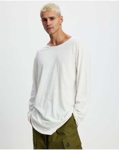 Slub Off White