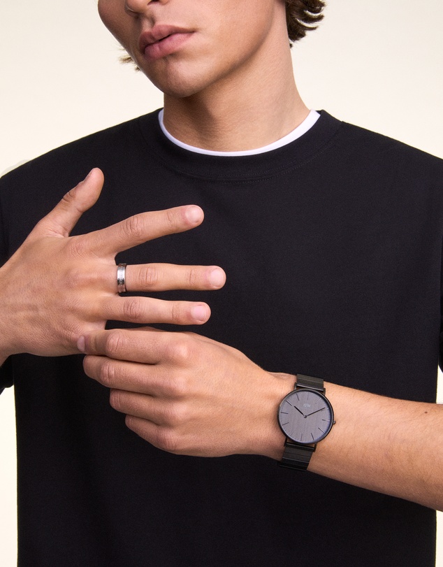 Daniel Wellington - Classic 40mm Piano Brushed Onyx