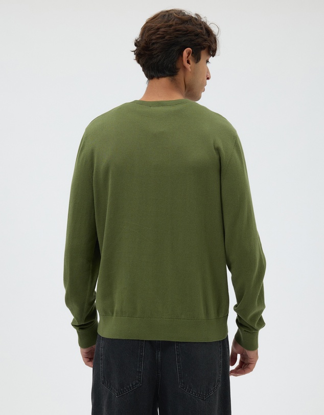 AERE - Lightweight Organic Cotton Crew Neck Knit Jumper
