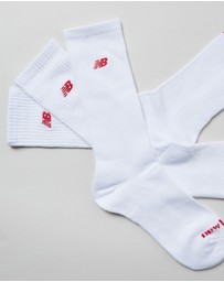 New Balance - Patch Logo Crew 3 Pack
