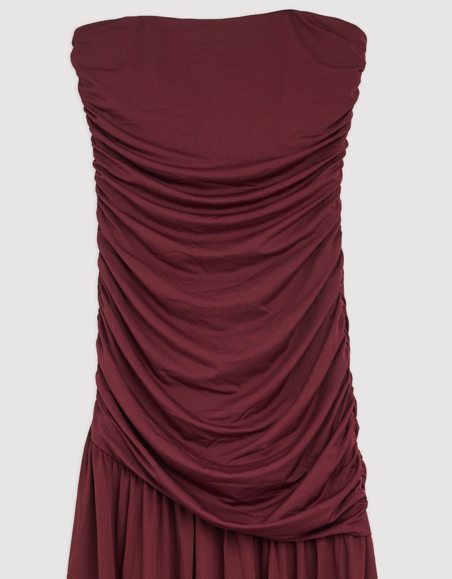 Revibe - Repaired SNDYS Neve Strapless Maxi Dress - AU 8