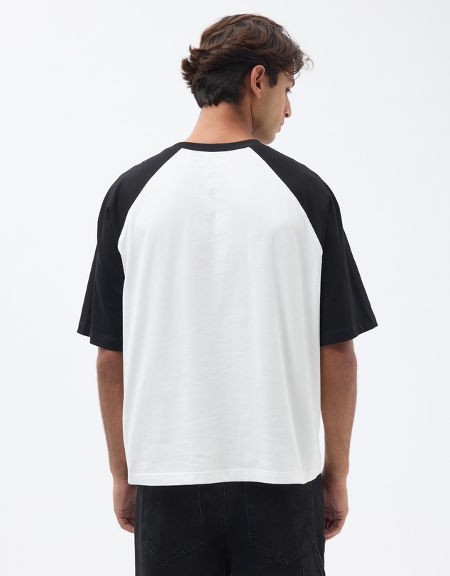 AERE - Boxy Contrast Raglan Tee