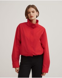 Witchery - Funnel Zip Through Jacket