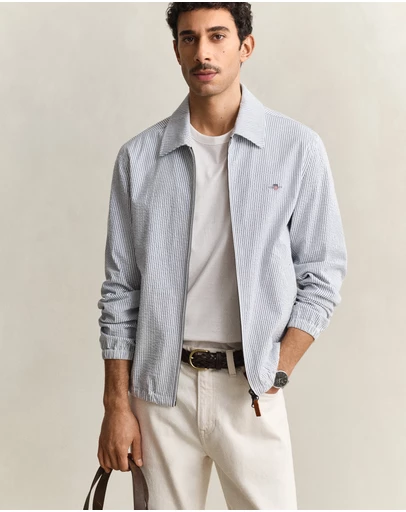 Gant - Seersucker Windcheater Jacket