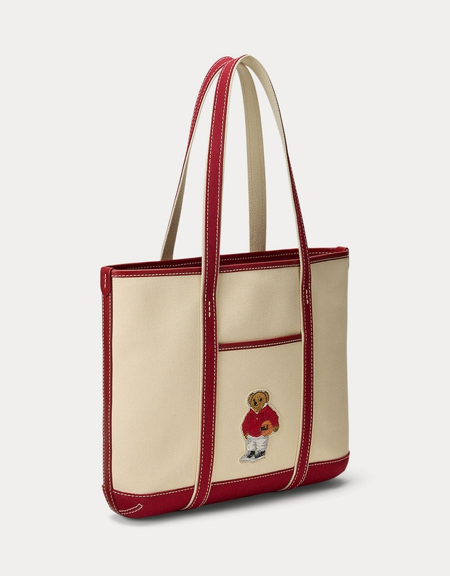 Polo Ralph Lauren - Polo Bear Canvas Small Shopper Tote