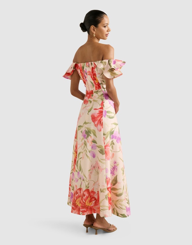 Forever New Petite - Alora Petite Ruffle Maxi Dress