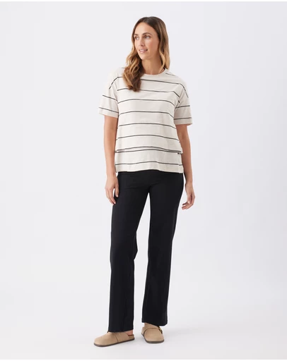 Ripe Maternity - Organic Jersey Straight Pant