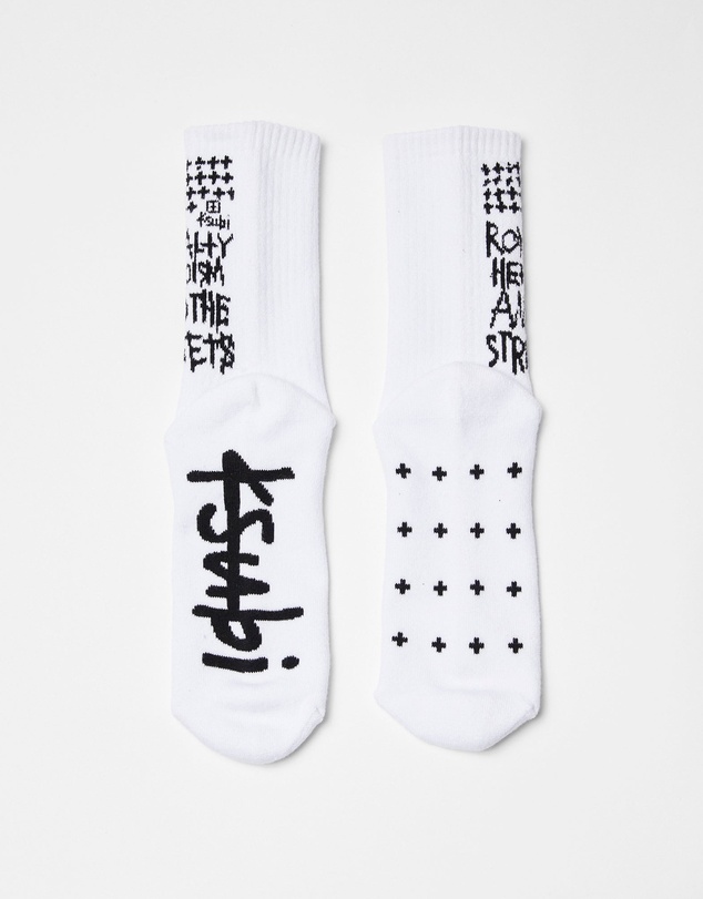 Ksubi - Royalty Ksocks White/Black