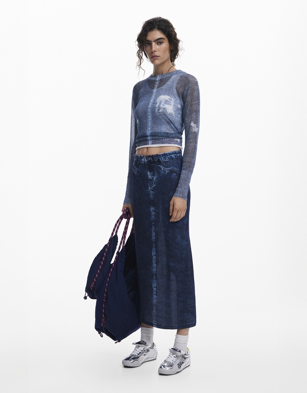 Desigual - Distressed sweater