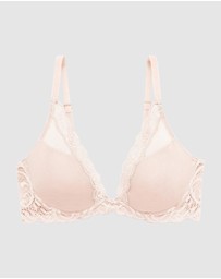 Natori - Feathers Lightly Padded Wired Plunge Bra