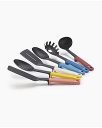 Joseph Joseph - Elevate™ Carousel 6-piece Utensil Set with Rotating Storage Stand (Multicolour)