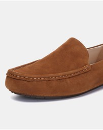 EVERAU - EverAU Ugg Morris Men Cow Leather Upper Moccasins