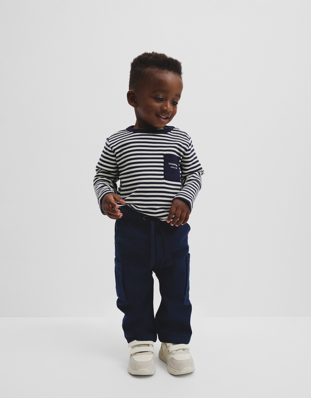 Country Road - Australian Cotton Blend Relaxed Pull-on Pant