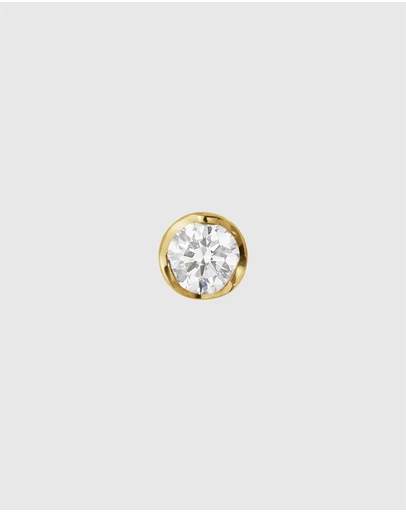 Georg Jensen - Signature Diamond Earstud, Single