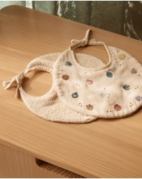 Phile - Embroidered Bib