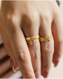 Meshca - Honeycomb Ring