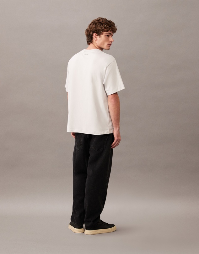 Calvin Klein Jeans - Palm Leaf Logo Graphic Relaxed T-Shirt