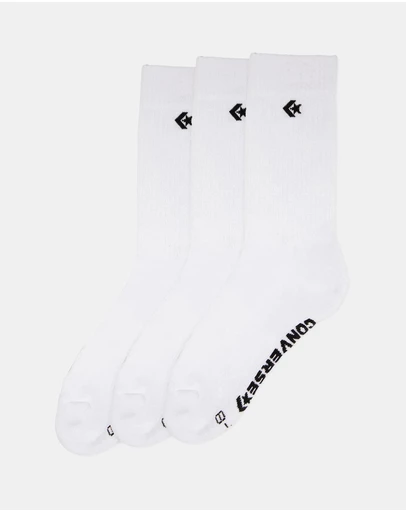 Converse - Converse 3-Pack Crew Socks