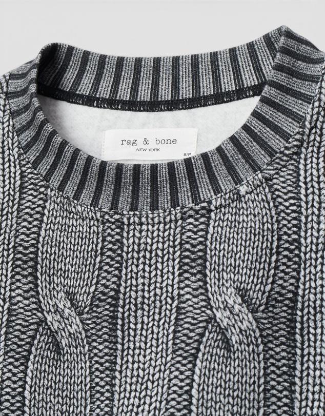 rag & bone - rb Miramar Terry Fleece Sweatshirt