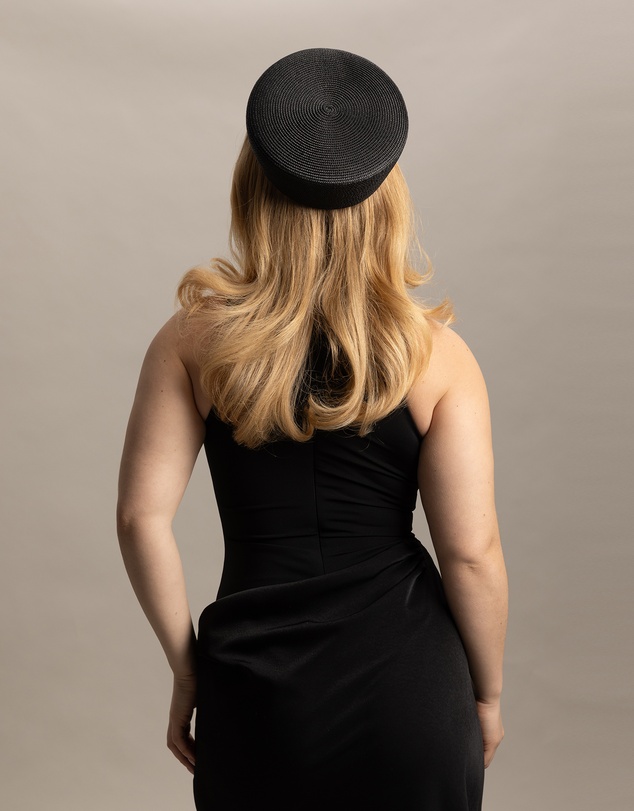 Morgan & Taylor - Gillian Pillbox Hat in Black