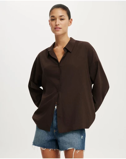 Cotton On - Haven Relaxed LS Shirt