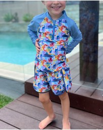 Tyoub - Tyoub Long Sleeve Rash Guard Animal Spirit