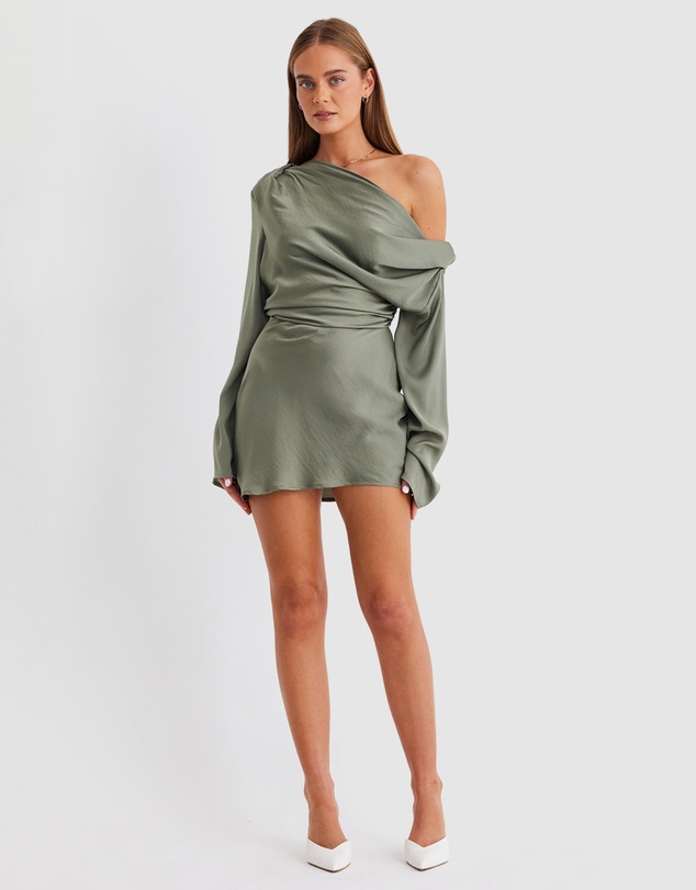 SNDYS - Calissa Long Sleeve Mini Dress