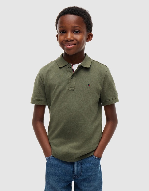 Tommy Hilfiger - Flag Polo SS - Kids