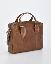 Cobb & Co - Malvern Leather Business Satchel