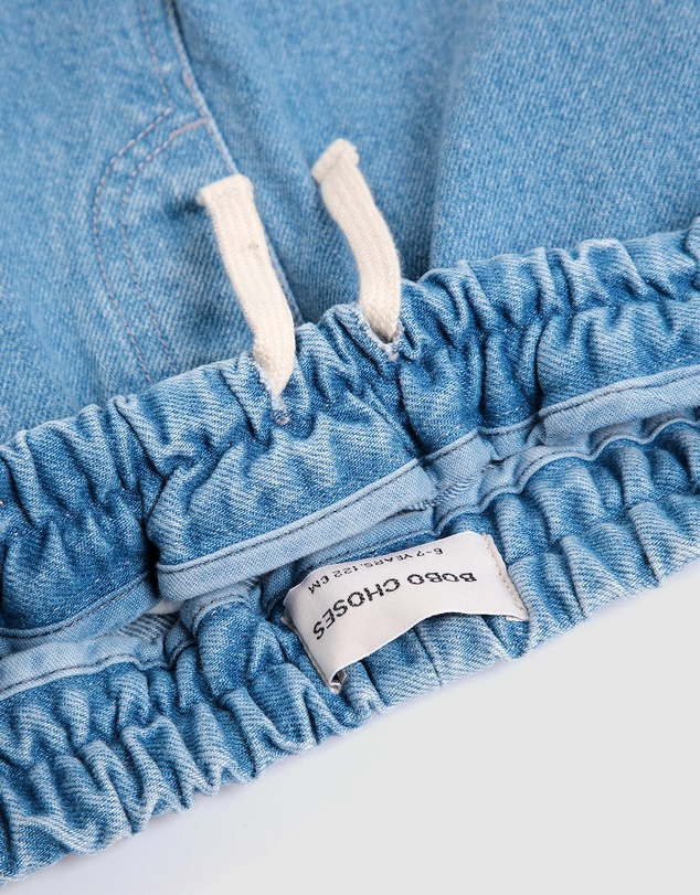 Bobo Choses - Bobo Choses Embossed Denim Pants