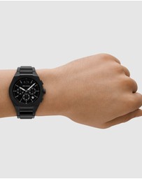 Armani Exchange - Black Chronograph Watch