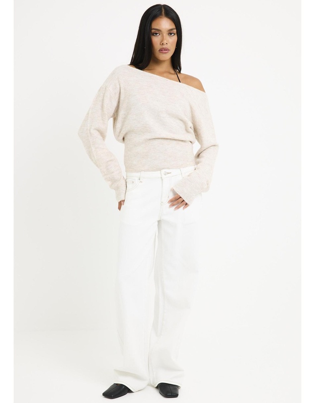 Alice In The Eve - Bailey Off Shoulder Knit Top