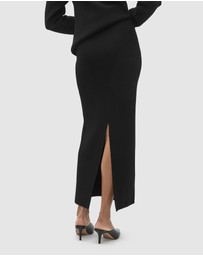 Seed Heritage - Crepe Rib Pencil Skirt
