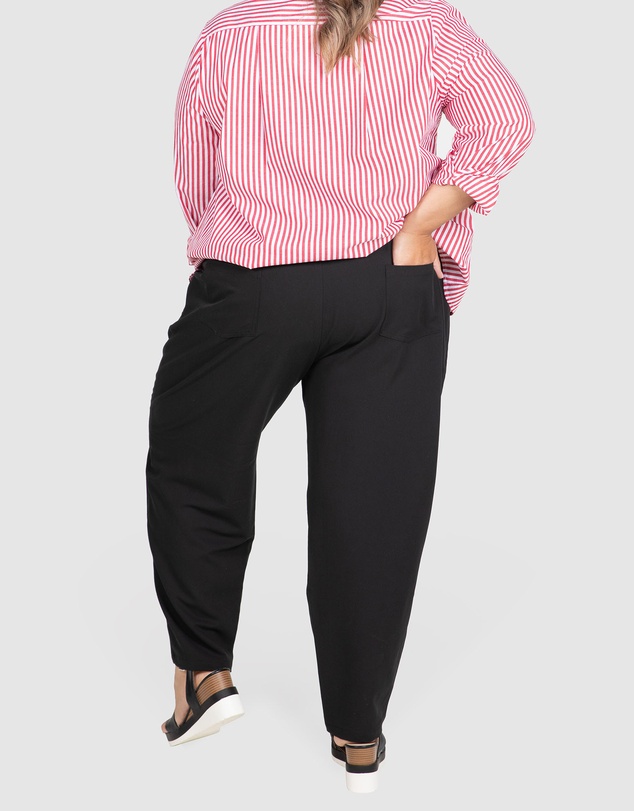 Love Your Wardrobe - Ashleigh Pull-On Suiting Pants