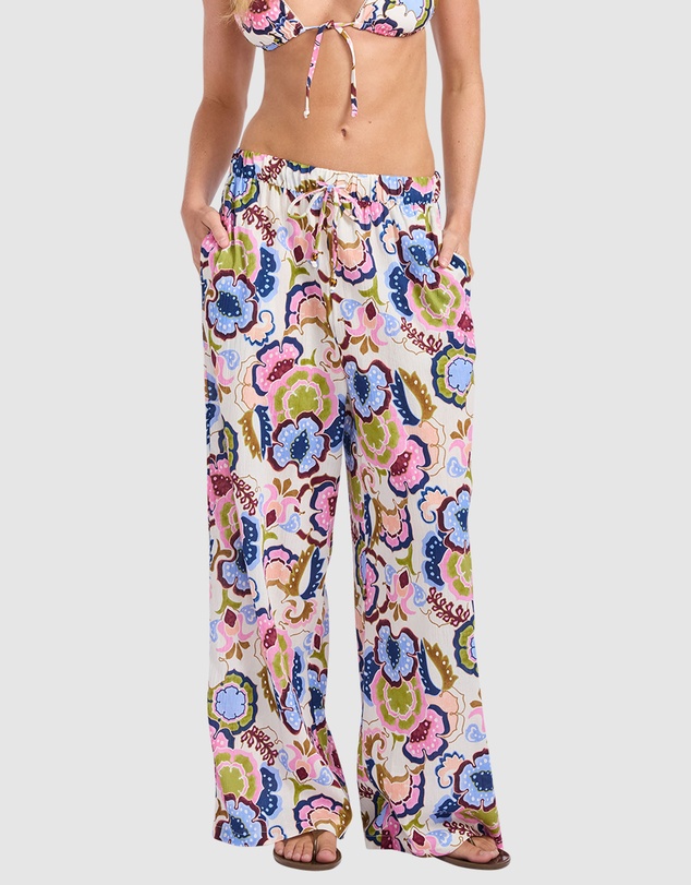 Seafolly - Sea Blossom Wide Leg Pant