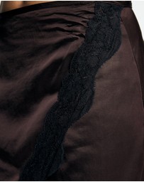 Lover - Thea Lace Trim Wrap Skirt