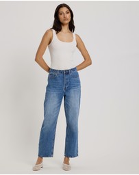 Atmos&Here - Milla Straight Leg Jeans