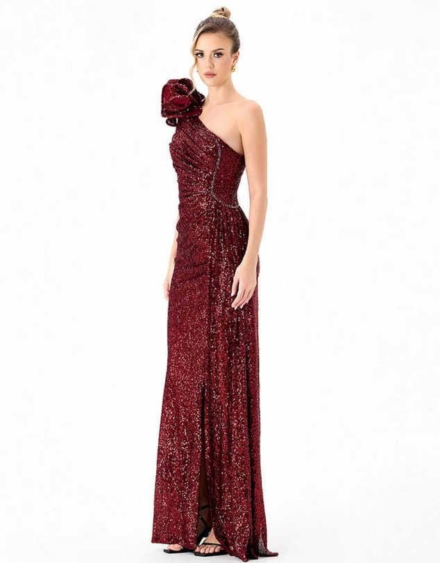 Bariano - Miller Statement Rosette Gown