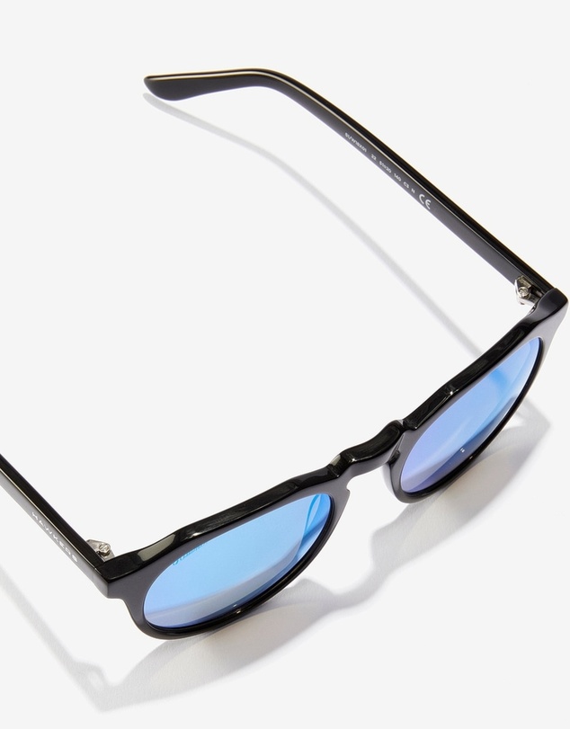 Hawkers Co - HAWKERS - Diamond Black Clear Blue WARWICK X Sunglasses for Men and Women UV400