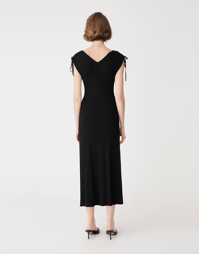 Forcast - Briony Lyocell Rib Knit Dress