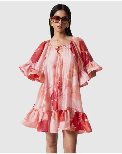 & Other Stories - Ruffle Mini Dress