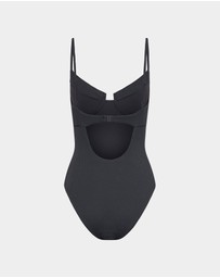 Subtitled - Rib Underwire One Piece Bikini
